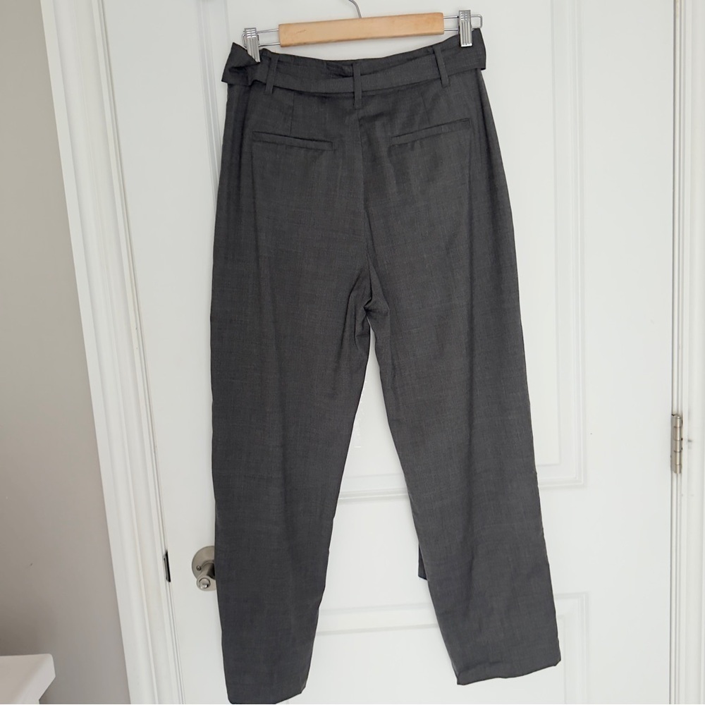 Wilfred tie front wool  pants gray size 6 - Picture 11 of 13